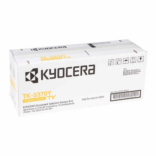 Kyocera TK-5370Y Sar� Orjinal Toner
